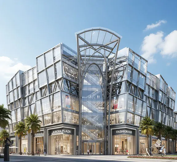 коммерческие стальные конструкции